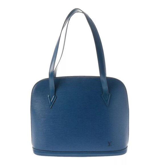 LOUIS VUITTON Epi Toledo Blue M52285 shoulder bag